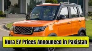 Nora EV Prices Announced in Pakistan