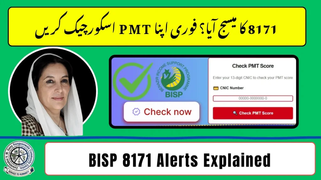 BISP 8171 Alerts, PMT Score & Punjab Schemes – Complete 2026 Guide for Beneficiaries