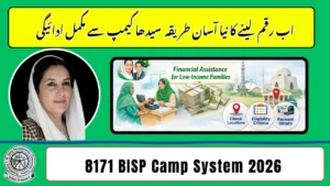8171 BISP Camp System 2026: How Beneficiaries Receive Payments Easily