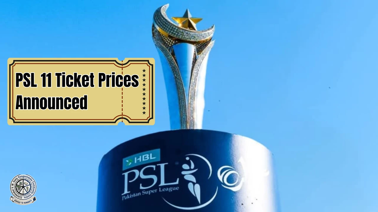 PSL 11 Ticket Prices 2026